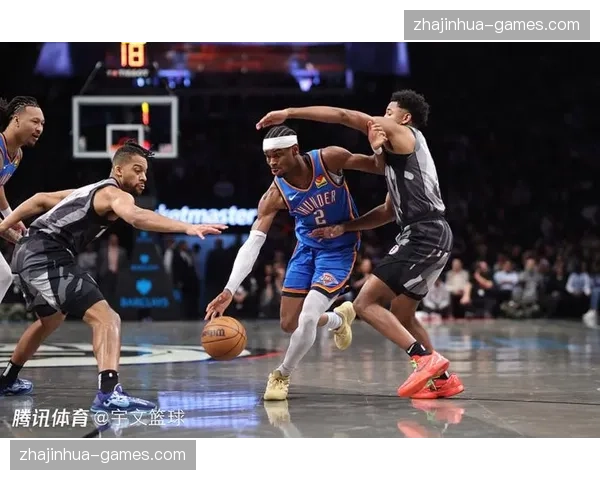 雷霆限制对手三分准度28.8%，禁区护框场均5.3封盖